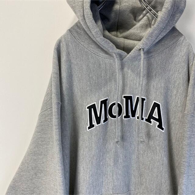 MoMA チャンピオン　リバースウィーブ　スウェット　パーカー　champion