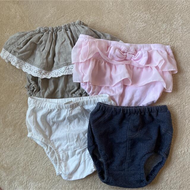 babyGAP(ベビーギャップ)のブルマ　4点セット　まとめ売り キッズ/ベビー/マタニティのベビー服(~85cm)(パンツ)の商品写真