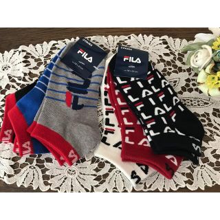 フィラ(FILA)のFILA★フィラ  ソックス　ショートソックス　6足　19-21㎝(靴下/タイツ)