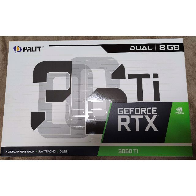 宅配便配送 RTX GeForce Palit 3060 非LHR OC Dual Ti PCパーツ