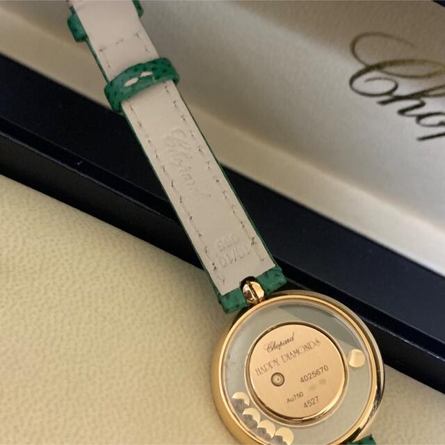 Chopard(ショパール)のショパール　ハッピーダイヤ　203957-5201 クオーツ　保証書付き　 レディースのファッション小物(腕時計)の商品写真