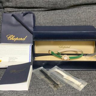 ショパール(Chopard)のショパール　ハッピーダイヤ　203957-5201 クオーツ　保証書付き　(腕時計)