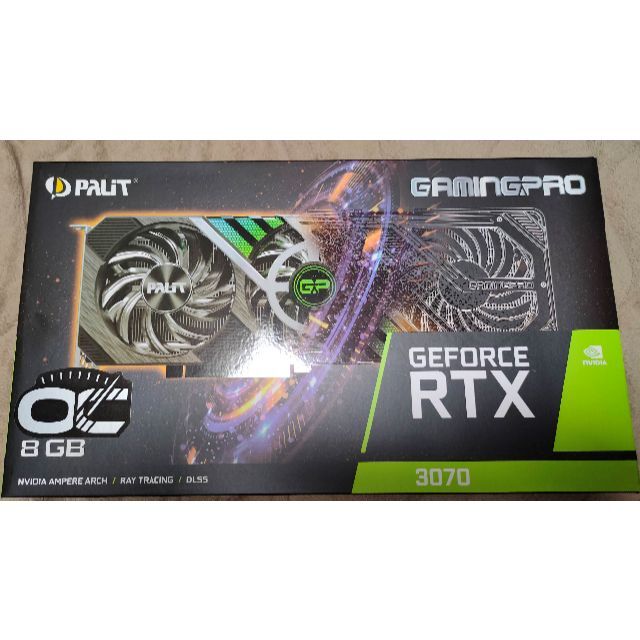 【7%OFFクーポン期間】Palit Geforce RTX 3070 非LHR