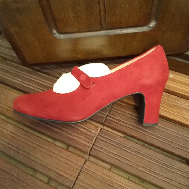 Marie femme(マリーファム)のMarie femme　赤の靴 レディースの靴/シューズ(ハイヒール/パンプス)の商品写真