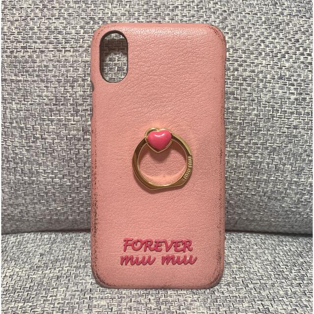 miumiu iPhone X XS ケースiPhoneケース - iPhoneケース