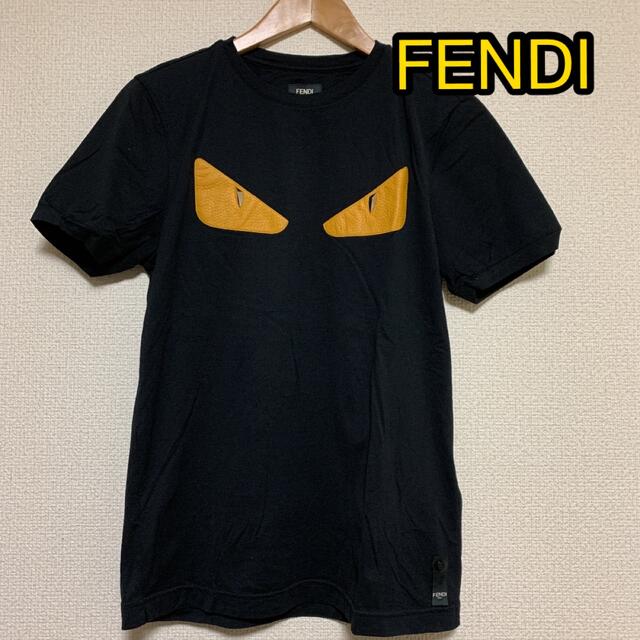 美品【FENDI】バッグバグズ Tシャツ　フェンディメンズ