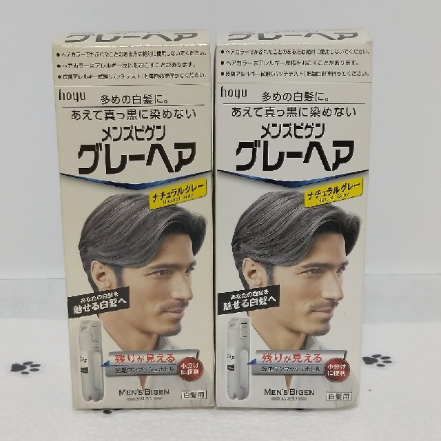 サイズ◺ ホーユー メンズビゲングレーヘアダークグレー(灰) お得な27点セット えたフレッ メンズビゲン グレーヘア ナチュラルグレー