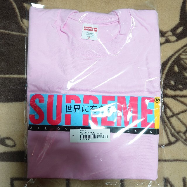 XL★All Over Tee★Light Pink