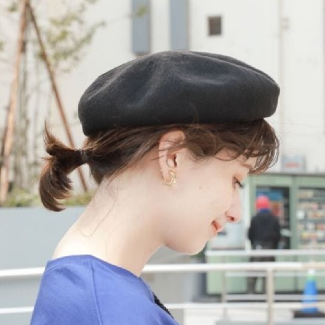 STUDIO CLIP(スタディオクリップ)の新品☆洗えるフレンチリネンベレー帽 レディースの帽子(ハンチング/ベレー帽)の商品写真