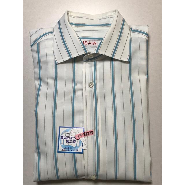 ISAIA/イザイア★超最高級ドレスシャツ★USED/美品★サイズ41★