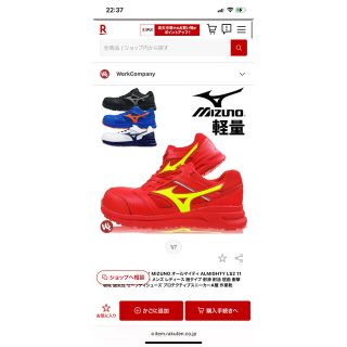 ミズノ(MIZUNO)のミズノ 安全靴(その他)