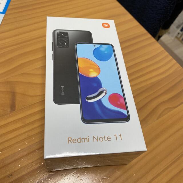 ANDROID(アンドロイド)の【新品未開封】Redmi Note 11 Star Blue スマホ/家電/カメラのスマートフォン/携帯電話(スマートフォン本体)の商品写真