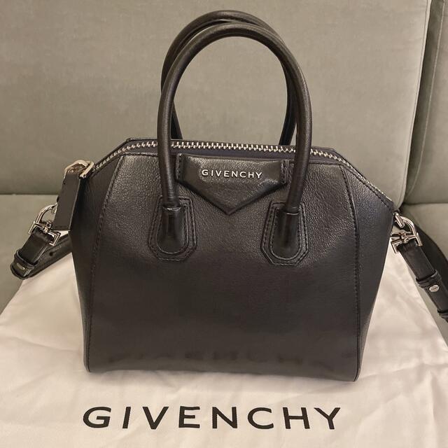 GIVENCHY グレインレザー アンティゴナ ミニ - ボストンバッグ