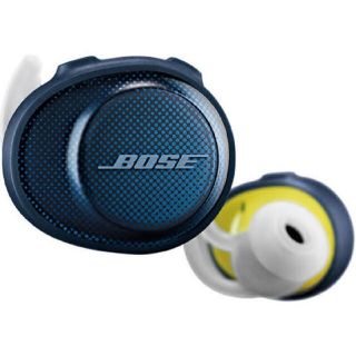 新品未開封品　BOSE Soundsports free Navy/Citron(ヘッドフォン/イヤフォン)