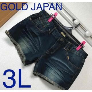 新品タグ付き♡GOLD JAPAN♡デニムショートパンツ(ショートパンツ)