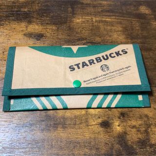 スターバックスコーヒー(Starbucks Coffee)のスタバ　紙袋　リメイク　マスクケース (その他)