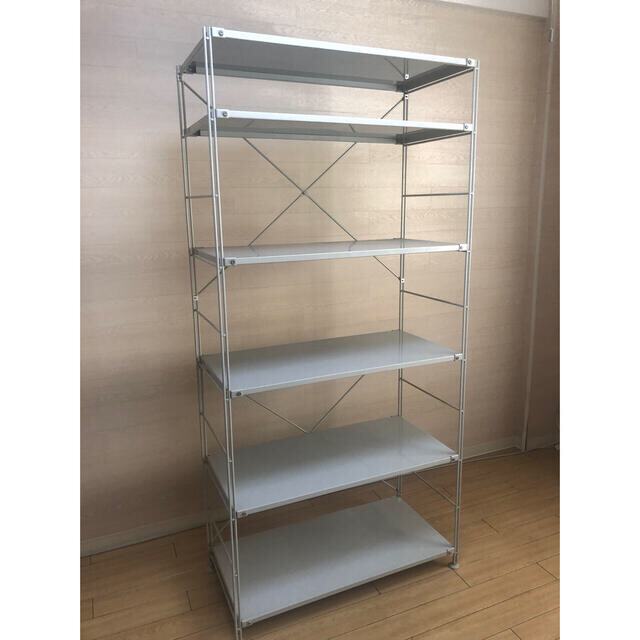 MUJI (無印良品) - 無印良品スチールユニットシェルフ・スチール棚