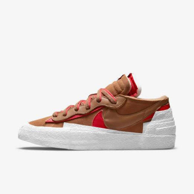 sacai nike blazer low brtish tan ブレーザー