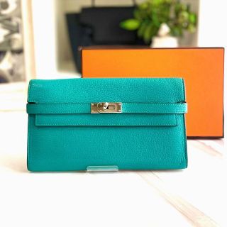 エルメス ケリー 財布(レディース)(ブルー・ネイビー/青色系)の通販 ...