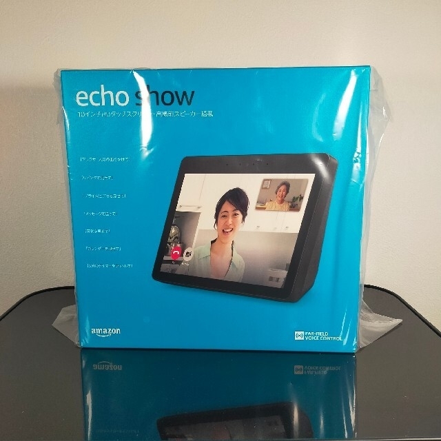 新品Echo Show 10 第2世代スクリーン付きスマートスピーカーチャコールアマゾン