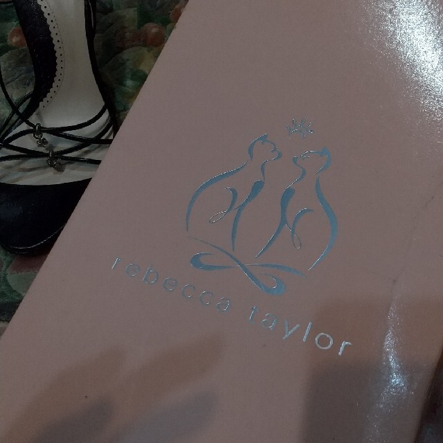 Rebecca Taylor(レベッカテイラー)のレベッカテイラー サンダル ミュール パンプス レディース レザー 黒 レディースの靴/シューズ(サンダル)の商品写真