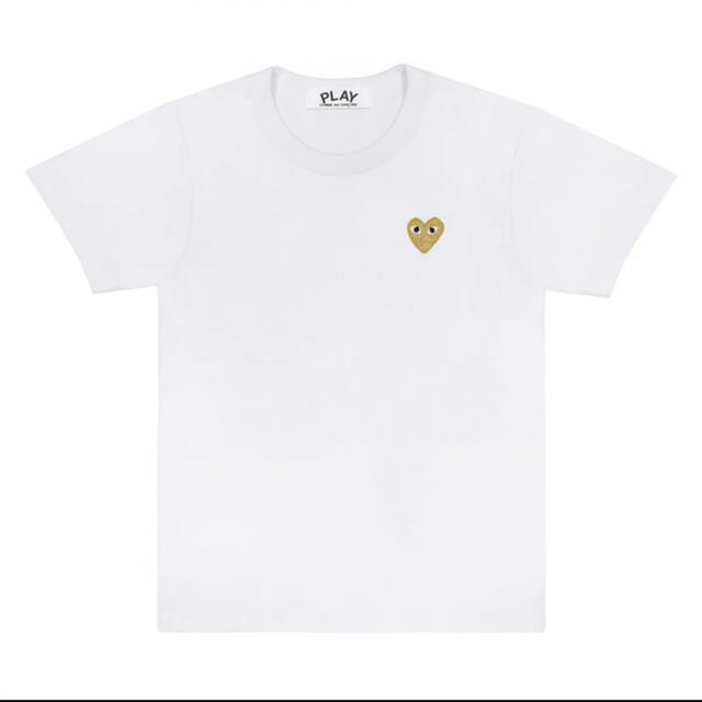 COMME des GARCONS(コムデギャルソン)のPLAY COMME des GARCONS Tシャツ　胸元ワンポイント レディースのトップス(Tシャツ(半袖/袖なし))の商品写真