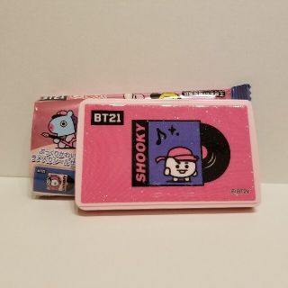 BT21　BTS　ファミマ　キャラタブレット　ケース　SHOOKY(アイドルグッズ)