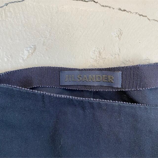 Jil Sander(ジルサンダー)のジルサンダー サイドジップパンツ 32 ブラック パギンス レディースのパンツ(カジュアルパンツ)の商品写真