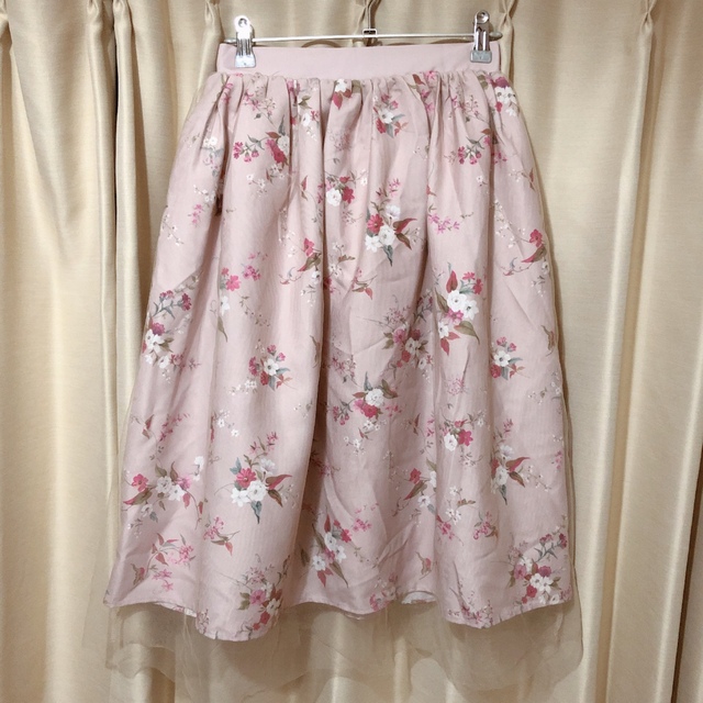 tocco(トッコ)のtocco closet インスタグラマーコラボスカート　チュール レディースのスカート(ひざ丈スカート)の商品写真
