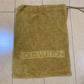 ルイヴィトン(LOUIS VUITTON)のルイヴィトン　タオル生地　巾着　レア(ポーチ)