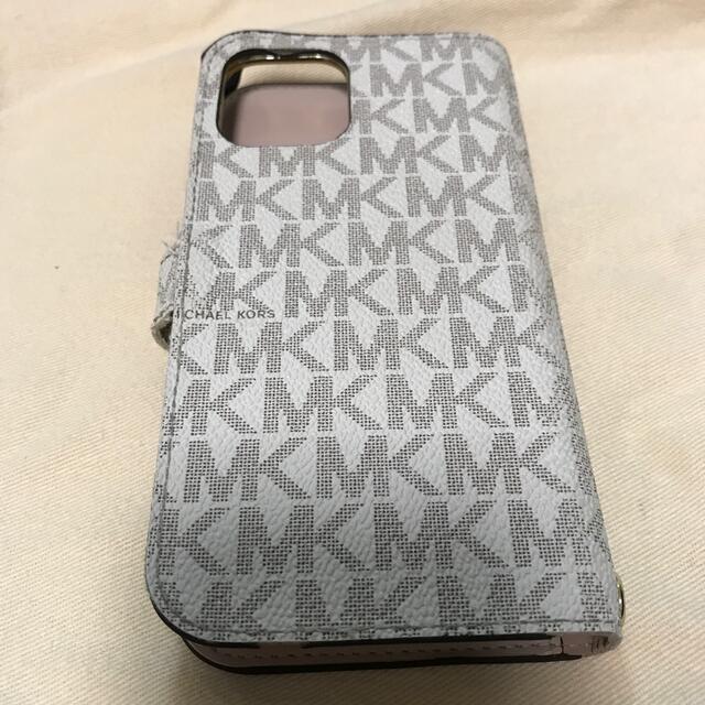 Michael Kors(マイケルコース)のMK 手帳型　iPhone 12 携帯カバー スマホ/家電/カメラのスマホアクセサリー(モバイルケース/カバー)の商品写真