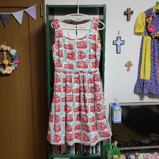 キャスキッドソン(Cath Kidston)のCath Kidston　キャス・キッドソン　ワンピース(ひざ丈ワンピース)