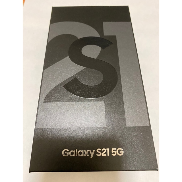 Galaxy - SIMフリー au版　Galaxy S21 5G SCG09 ファントム グレー