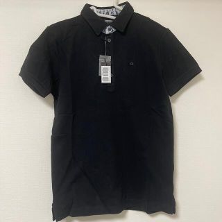 ディーゼル(DIESEL)の【新品】Diesel ポロシャツ 黒 サイズXS(ポロシャツ)