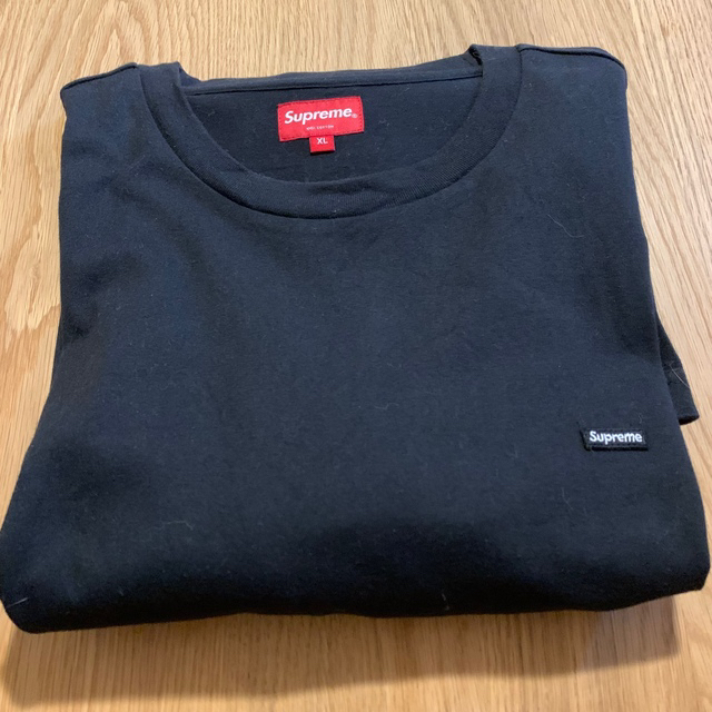 small box logo tee supreme black XL