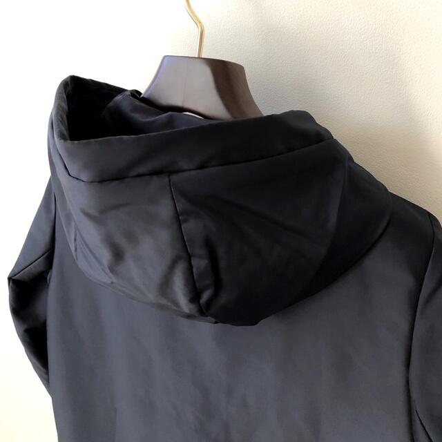 HERNO(ヘルノ)の新品/40 MooRER ムーレー  ダークネイビー コート ジャケット レディースのジャケット/アウター(ブルゾン)の商品写真