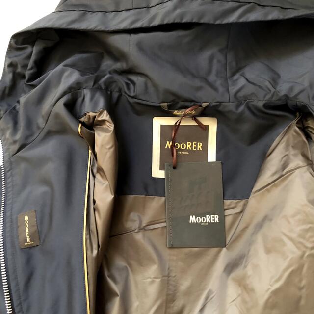 HERNO(ヘルノ)の新品/40 MooRER ムーレー  ダークネイビー コート ジャケット レディースのジャケット/アウター(ブルゾン)の商品写真