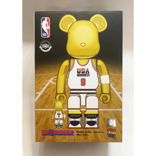 BE@RBRICK(ベアブリック)のBE@RBRICK Michael Jordan 1992  100％&400％ エンタメ/ホビーのフィギュア(スポーツ)の商品写真