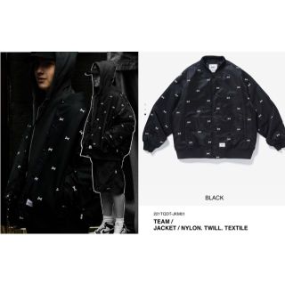 W)taps - BLACK XL 22SS WTAPS TEAM / JACKET / NYLOの通販 by og's