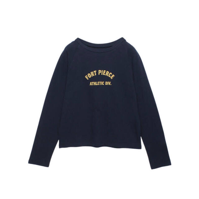 Ungrid(アングリッド)の新品タグ付き🏷‪‪‪‪‬*CREDONA.プリントロゴL/S tee 🌼 レディースのトップス(カットソー(長袖/七分))の商品写真