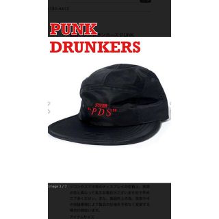 パンクドランカーズ(PUNK DRUNKERS)のPUNK DRUNKERS ジェットキャップ　ナイロンキャップ(キャップ)