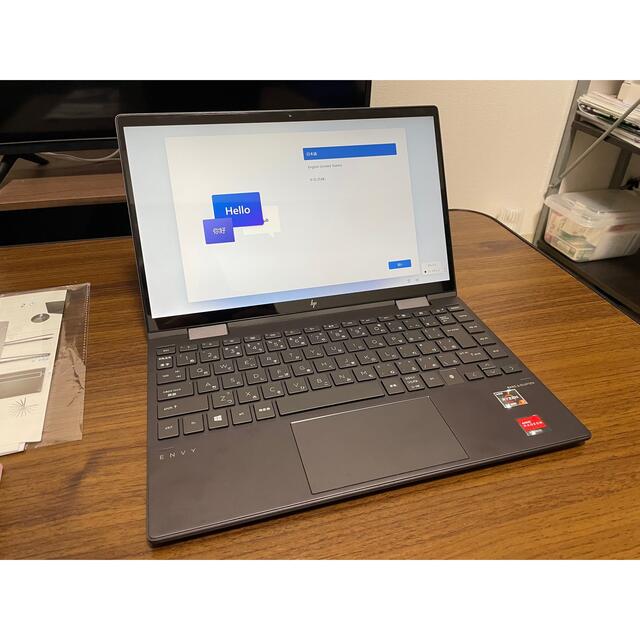 HP ENVY x360 13 Ryzen3 4300U Win11ブラックノートPC