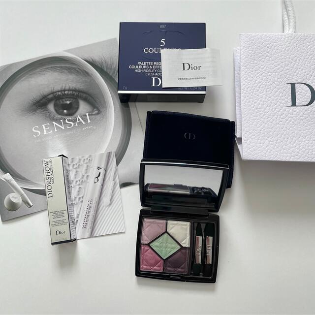 Christian Dior(クリスチャンディオール)の最終値下げ　DIOR  サンクルール　897 限定品　アイケアセット付　石井美保 コスメ/美容のベースメイク/化粧品(アイシャドウ)の商品写真