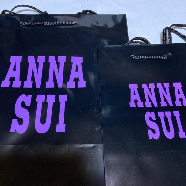 ANNA SUI(アナスイ)のANNA SUI ショップ袋　2枚 レディースのバッグ(ショップ袋)の商品写真