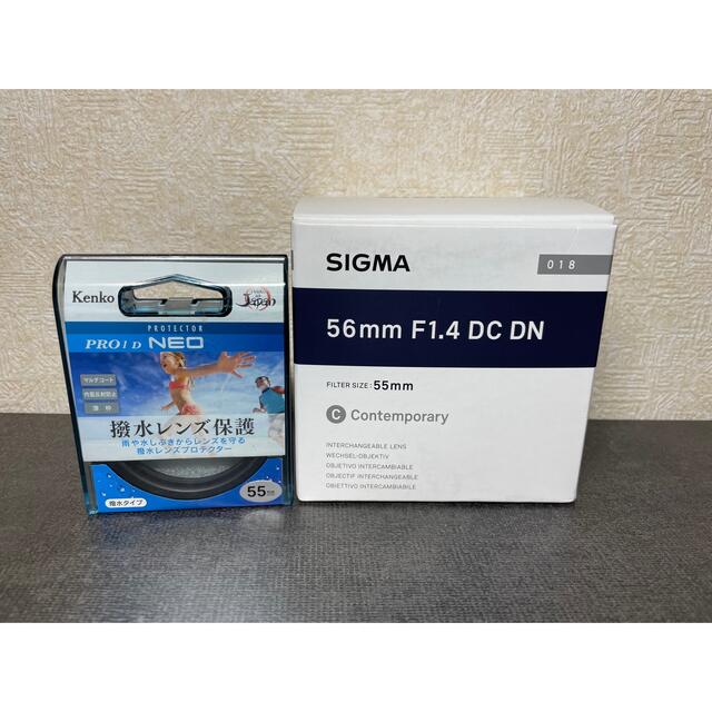 美品 SIGMA EF-M 56mm 1.4 DC DN Canon