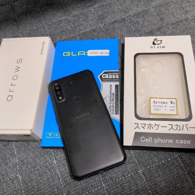 arrows We FCG01 ブラック おまけ付き SIMフリー arrows We FCG01 ブラック おまけ付き SIMフリー