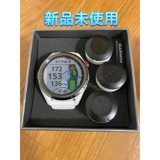 ガーミン(GARMIN)の【新品未使用】ガーミン s62 CT10付 ホワイト(その他)