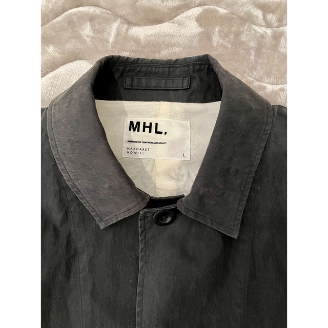 MARGARET HOWELL(マーガレットハウエル)の【MHL.】スタンドカラーコート メンズのジャケット/アウター(ステンカラーコート)の商品写真