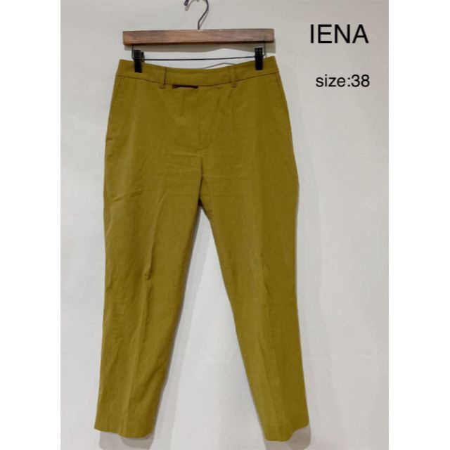 イエナ IENA テーパードパンツ パンツ スラックス ピスタチオカラー 38