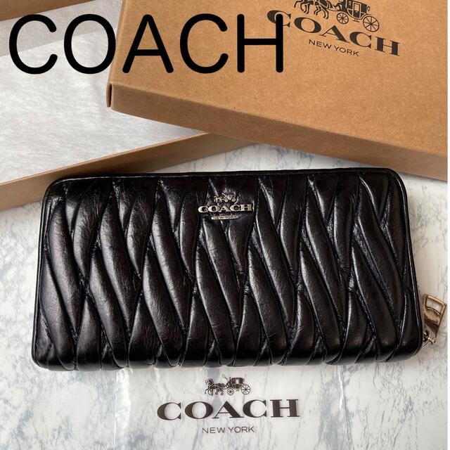 COACH(コーチ)のコーチ COACH ラウンドファスナー 長財布 レディースのファッション小物(財布)の商品写真